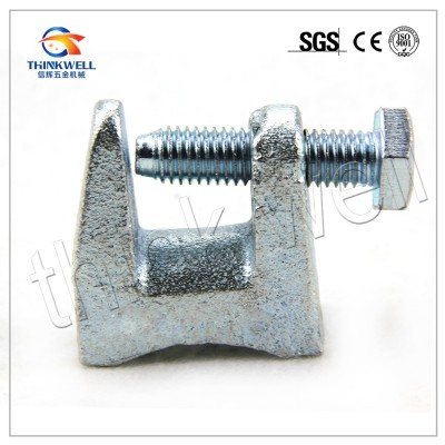 Galvanized Malleable Steel Pipe Hangers Top Beam Clamp