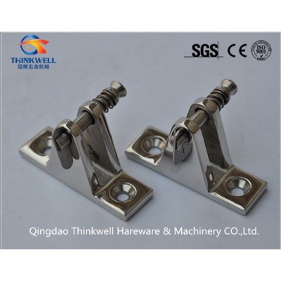 Marine Stainless Steel Hardware Deck Hinge-Bimini