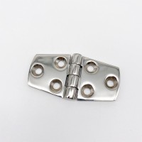 Marine Hardware Heavy Duty Stainless Steel 6-Hole Symmetric Deck Hinge